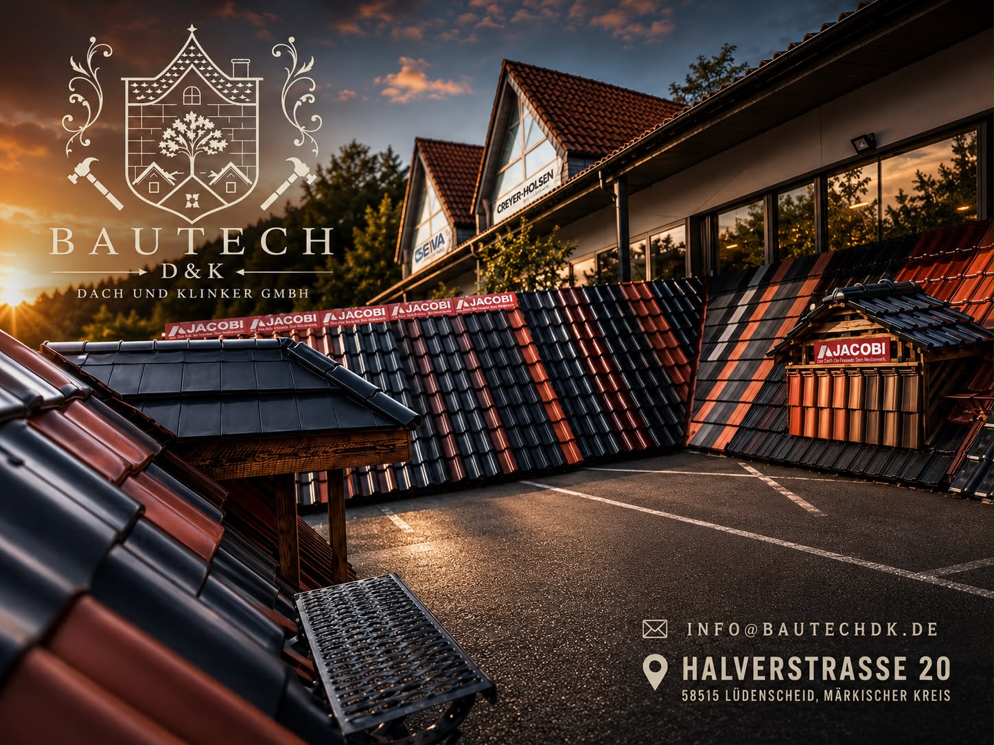 BAUTECH D&K Showroom Außenansicht